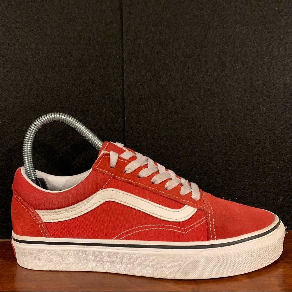 Vans Old Skool Red Shoes size 6